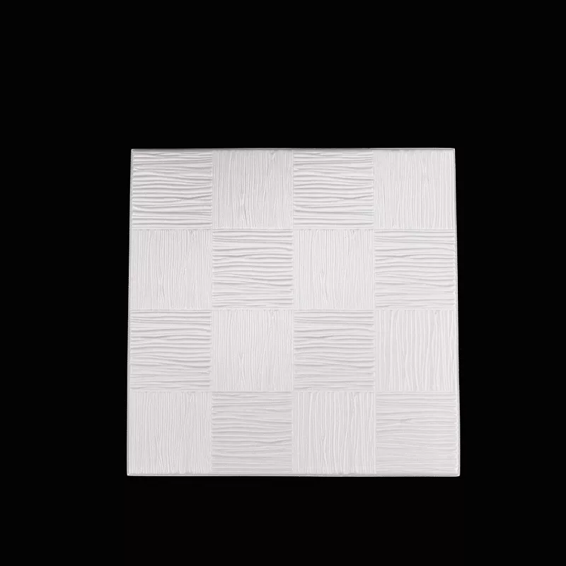 Tavan Decorativ din Polistiren 810 Alb 50x50 cm, [],harmonydecor.ro