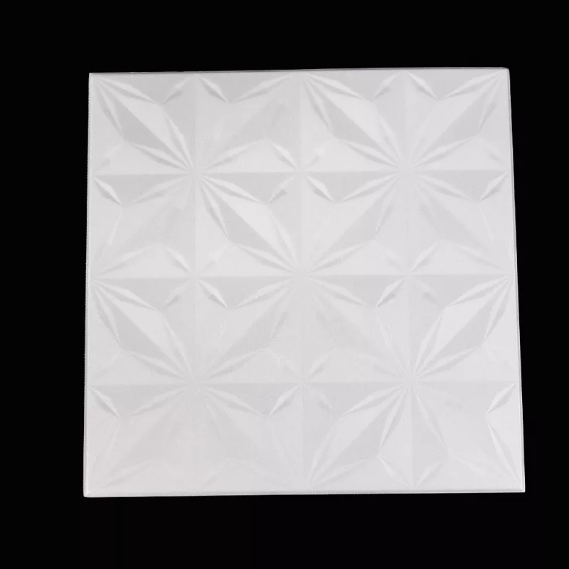 Tavan Decorativ din Polistiren 8116 Alb 50x50 cm, [],harmonydecor.ro