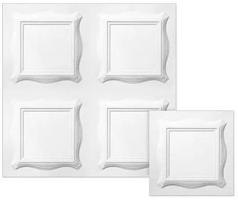 TAVAN FALS DIN POLISTIREN ALB NATUR 1004, [],harmonydecor.ro
