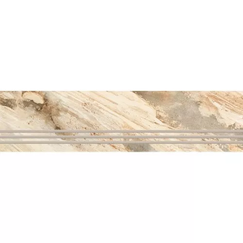 TREAPTA GRESIE INDIA FOSSIL CREMA GRANDE 29.5 x 120 cm, [],harmonydecor.ro