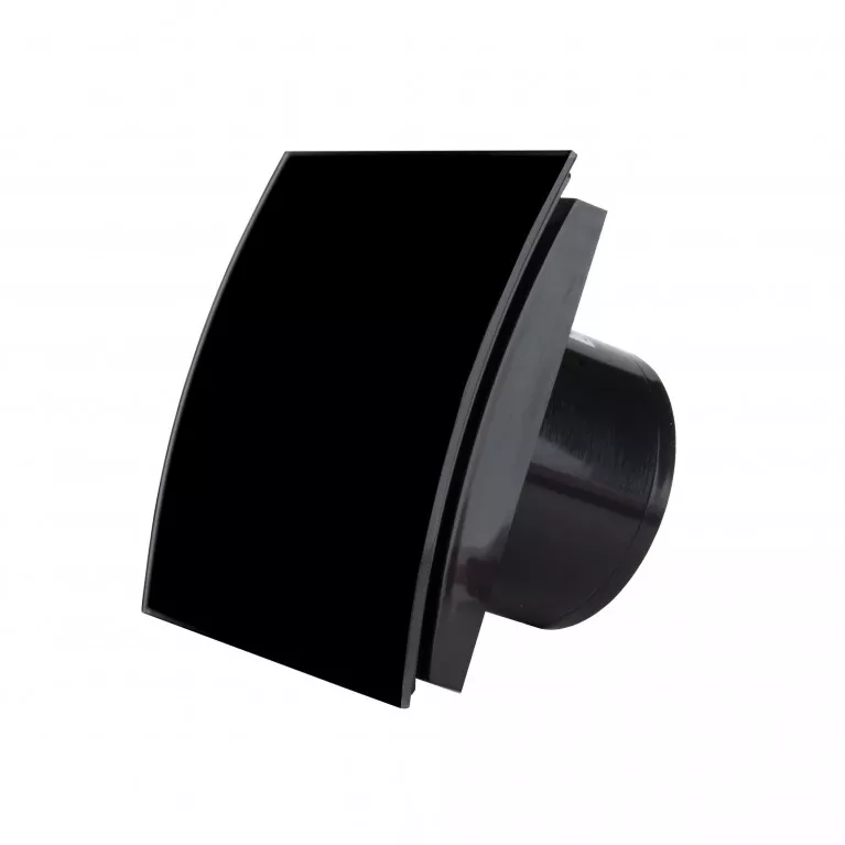 VENTILATOR BAIE MMotors-MMP 100-105 m3/h STICLA NEGRU-LUCIOS, [],harmonydecor.ro