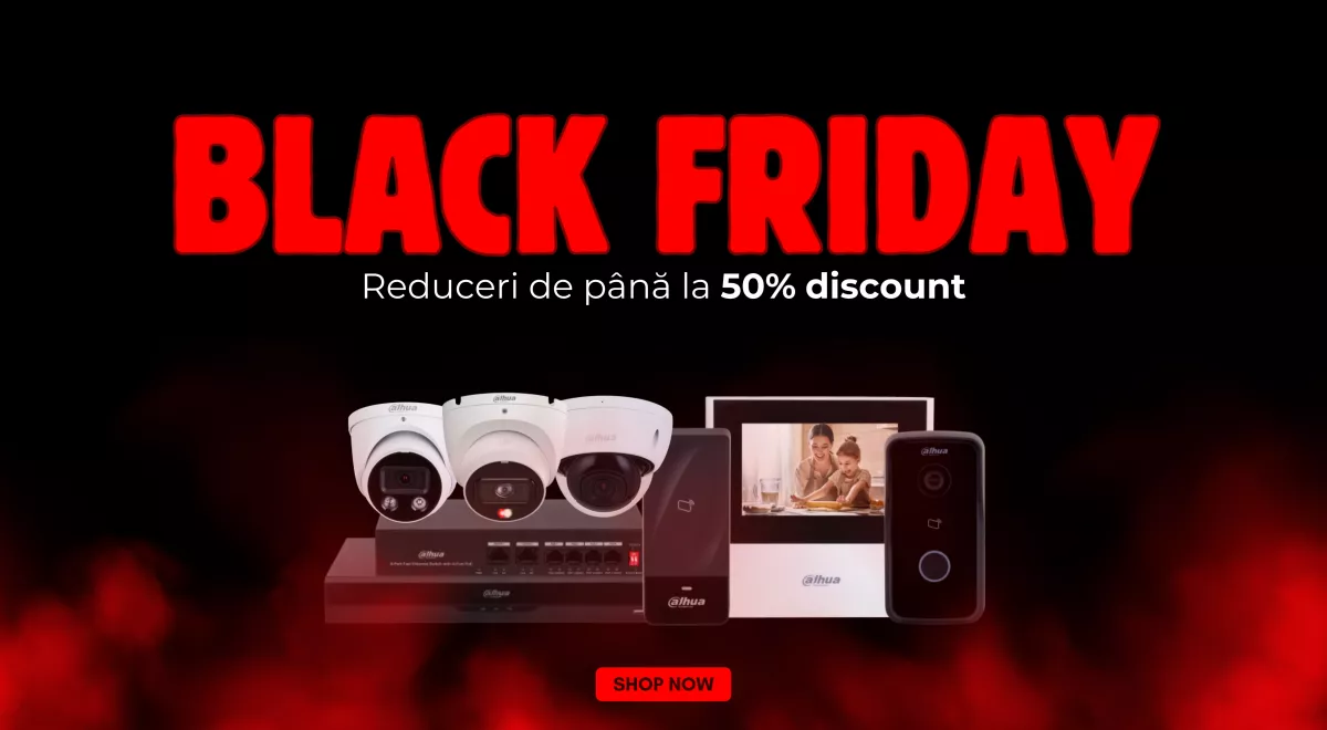 Viitorul sună bine. Și sigur. Cu promoțiile marca Dahua!