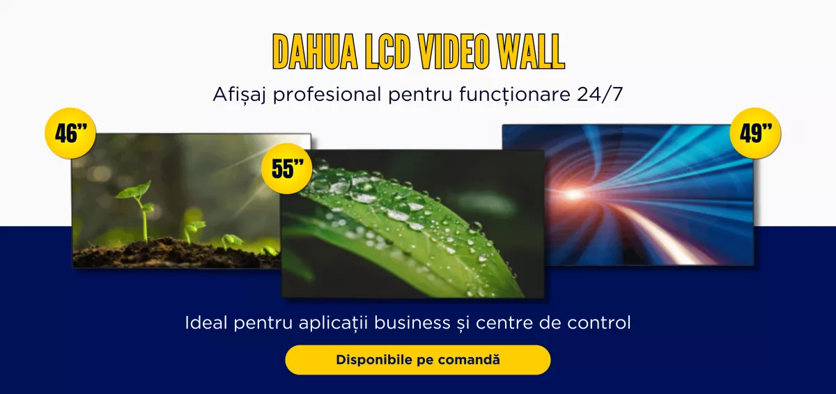 Viitorul sună bine. Și sigur. Cu promoțiile marca Dahua!