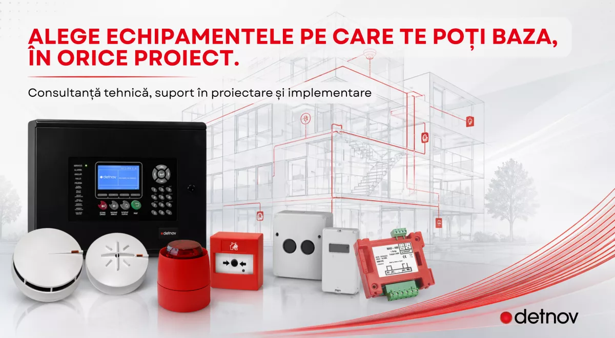 Sisteme de detecție incediu DETNOV