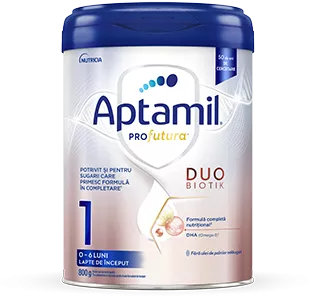 Aptamil ProFutura DUObiotik 1, lapte praf 800g, 0-6 luni, Milupa