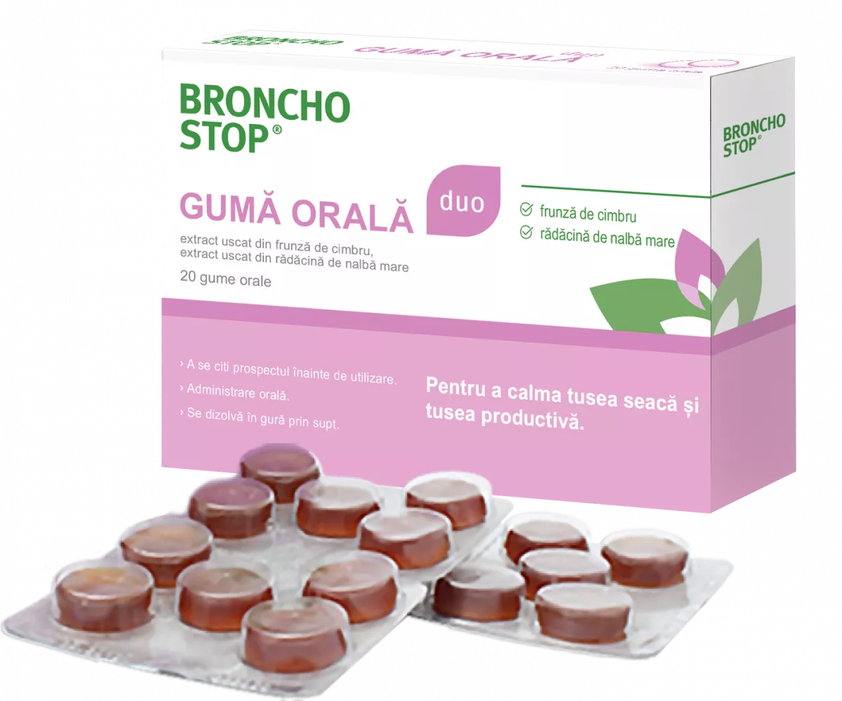 Bronchostop, 20 gume orale