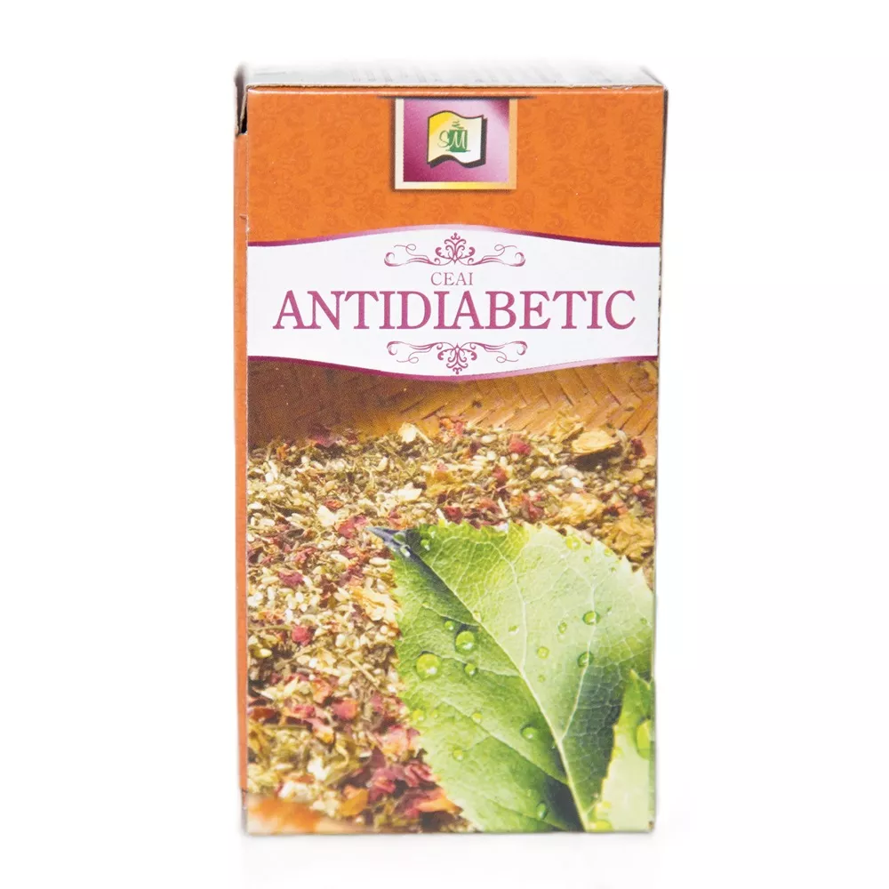 Ceai antidiabetic, 20 plicuri, Stef Mar