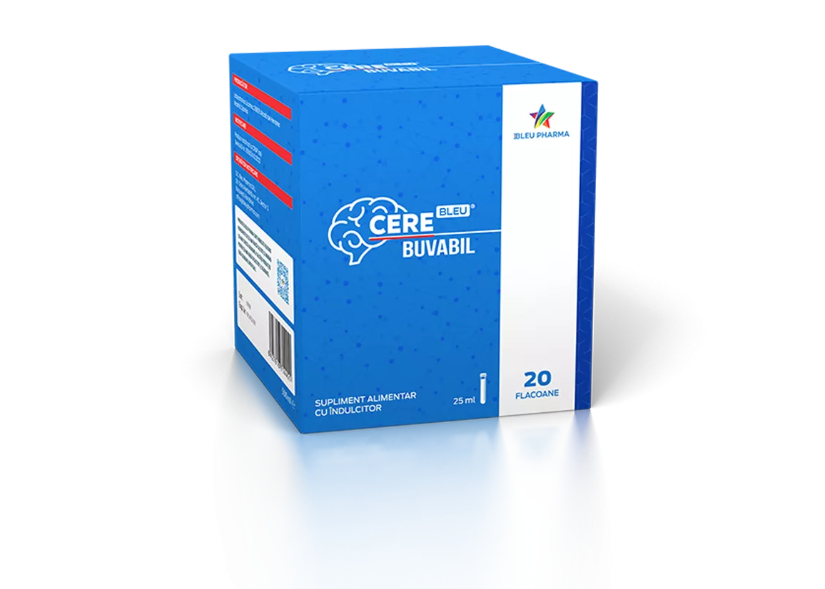 CereBleu buvabil 20 flacoane, Bleu Pharma
