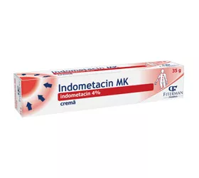 Indometacin Fiterman, 40mg/g, cremă 35g