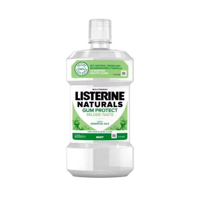 Listerine apă de gură naturals gum protect 500ml, Listerine