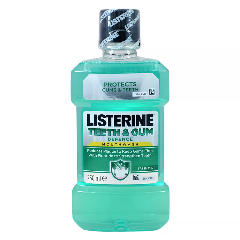 Listerine apă de gură teeth&gum defence 250ml, Listerine