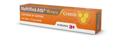 Naftifina crema 10mg/g, tub 15g, Antibiotice