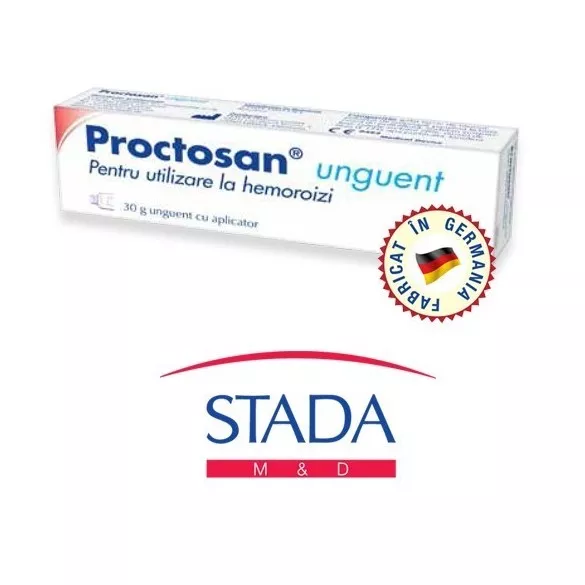 Proctosan, unguent rectal, 30g, Stada