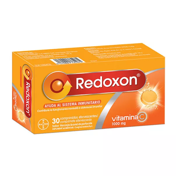 Redoxon Vitamina C 1000mg orange, 30 comprimate efervescente