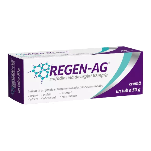 Regen-Ag 10 mg/g, cremă, 50 g, Fiterman