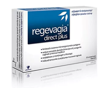 Regevagia Direct plus, 10 comprimate vaginale