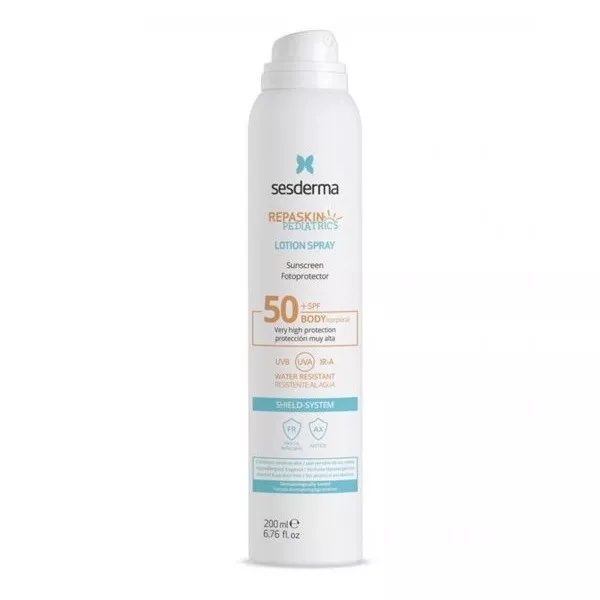 Repaskin pediatric, spray de protecție solară SPF 50+ Repaskin Pediatric, 200 ml, Sesderma