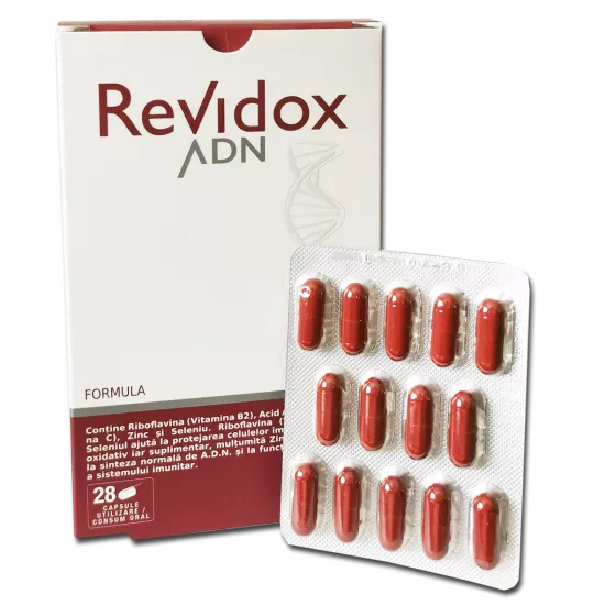 Revidox ADN, 28 capsule