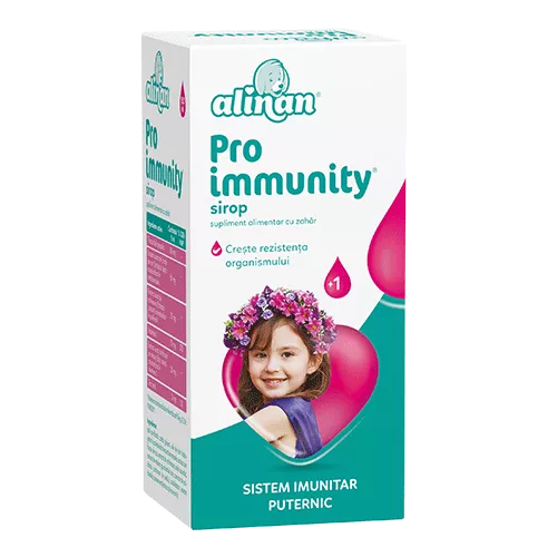 Sirop Pro Immunity Alinan, 150 ml, Fiterman Pharma