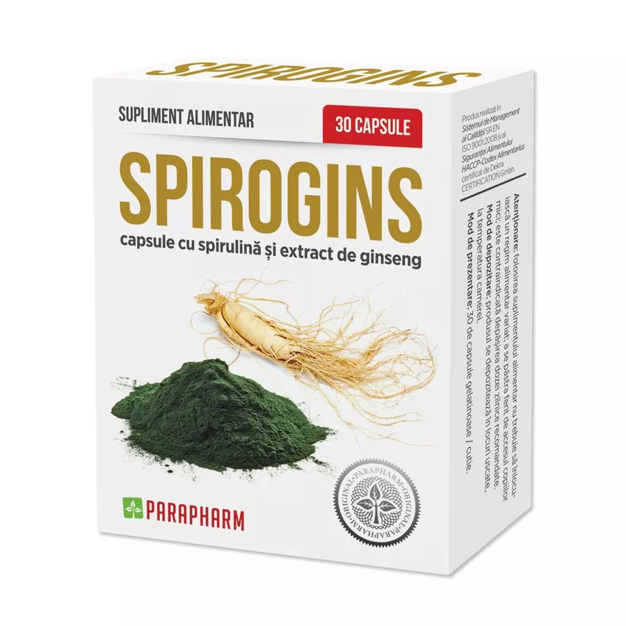 Spirogins 30 capsule