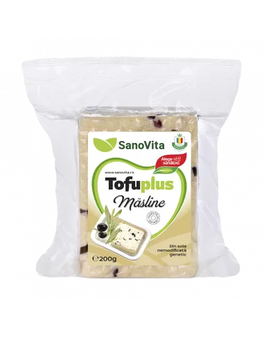 Tofu cu măsline, sterilizat, 200g, SanoVita