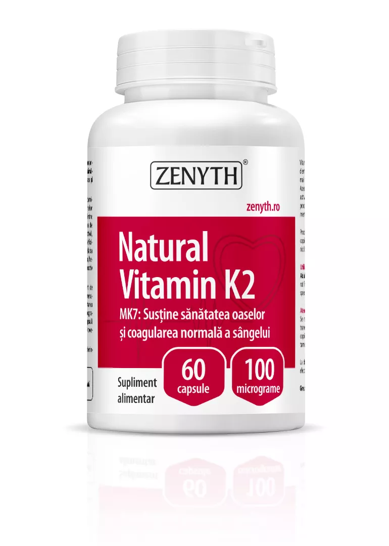 Vitamina K2 Naturală, 60 capsule