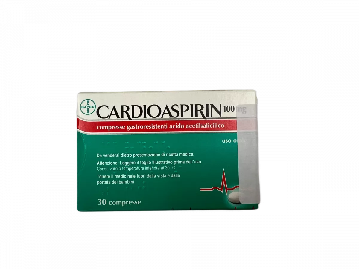 Cardiace si tensiune Aspirin cardio, 100mg, 30 comprimate ga...