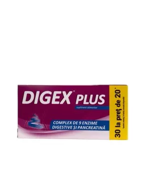 DIGEX PLUS X 30 CPS LA PRET DE 20 CPS, [],larafarm.ro