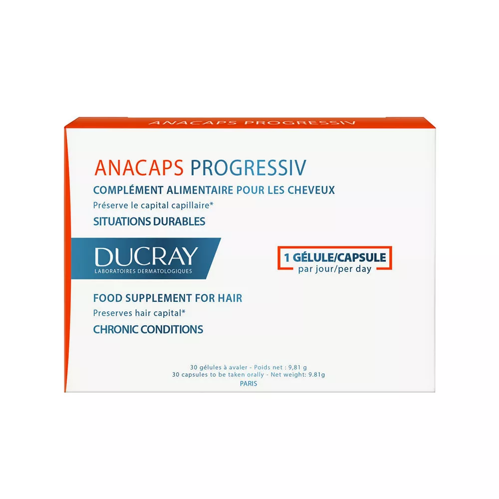 DUCRAY-ANACAPS PROGRESSIVE X 30 CPS CAPSULE  PIERRE FABRE, [],larafarm.ro