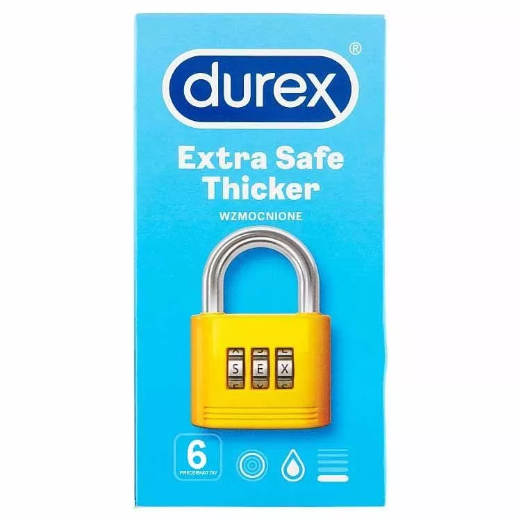 DUREX EXTRA SAFE X 6 BUC, [],larafarm.ro