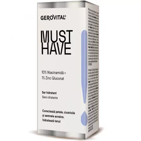 GEROVITAL MUST HAVE SER HIDRATANT  X 30 ML, [],larafarm.ro