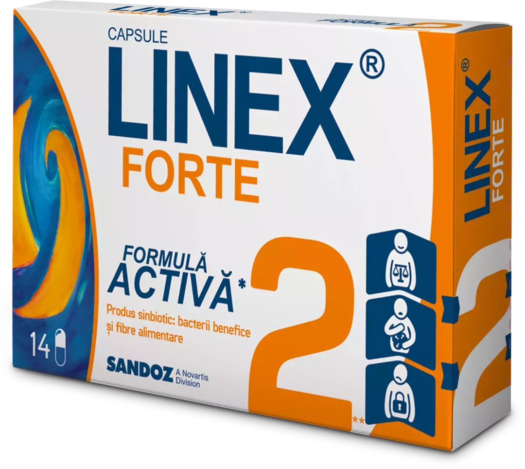 LINEX FORTE  X 14 CAPSULE, [],larafarm.ro