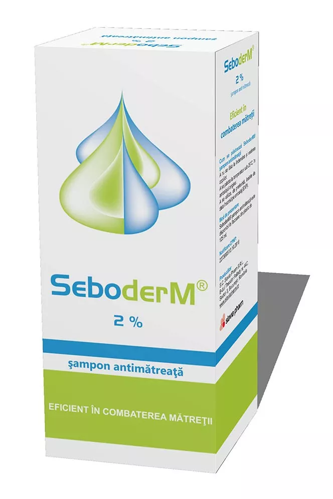 SEBODERM-M SAMPON  2% X 125 ML, [],larafarm.ro