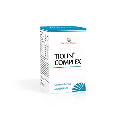 SUNWAVE TIOLIN COMPLEX X 60 CAPSULE  , [],larafarm.ro