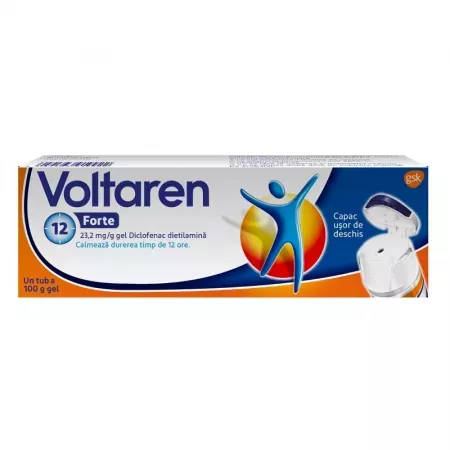 VOLTAREN FORTE 23,2 mg/g x 100g gel, [],larafarm.ro