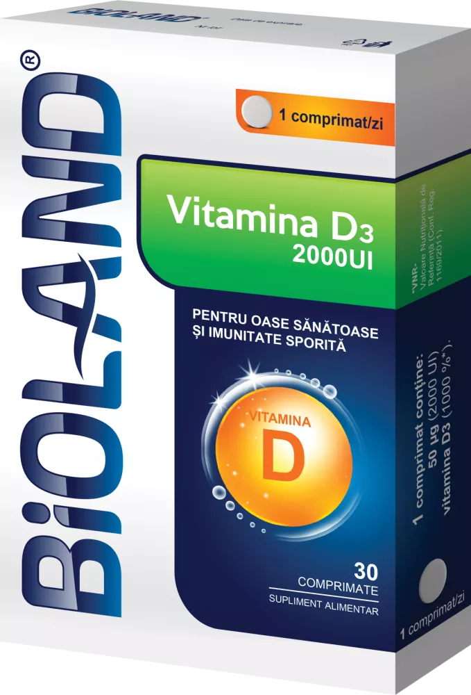 Vitamina D3 Quotidiana Ad Alto Dosaggio 2000 UI, Fornitura Per 1 Anno, Supporta Ossa, Denti - Foto 8