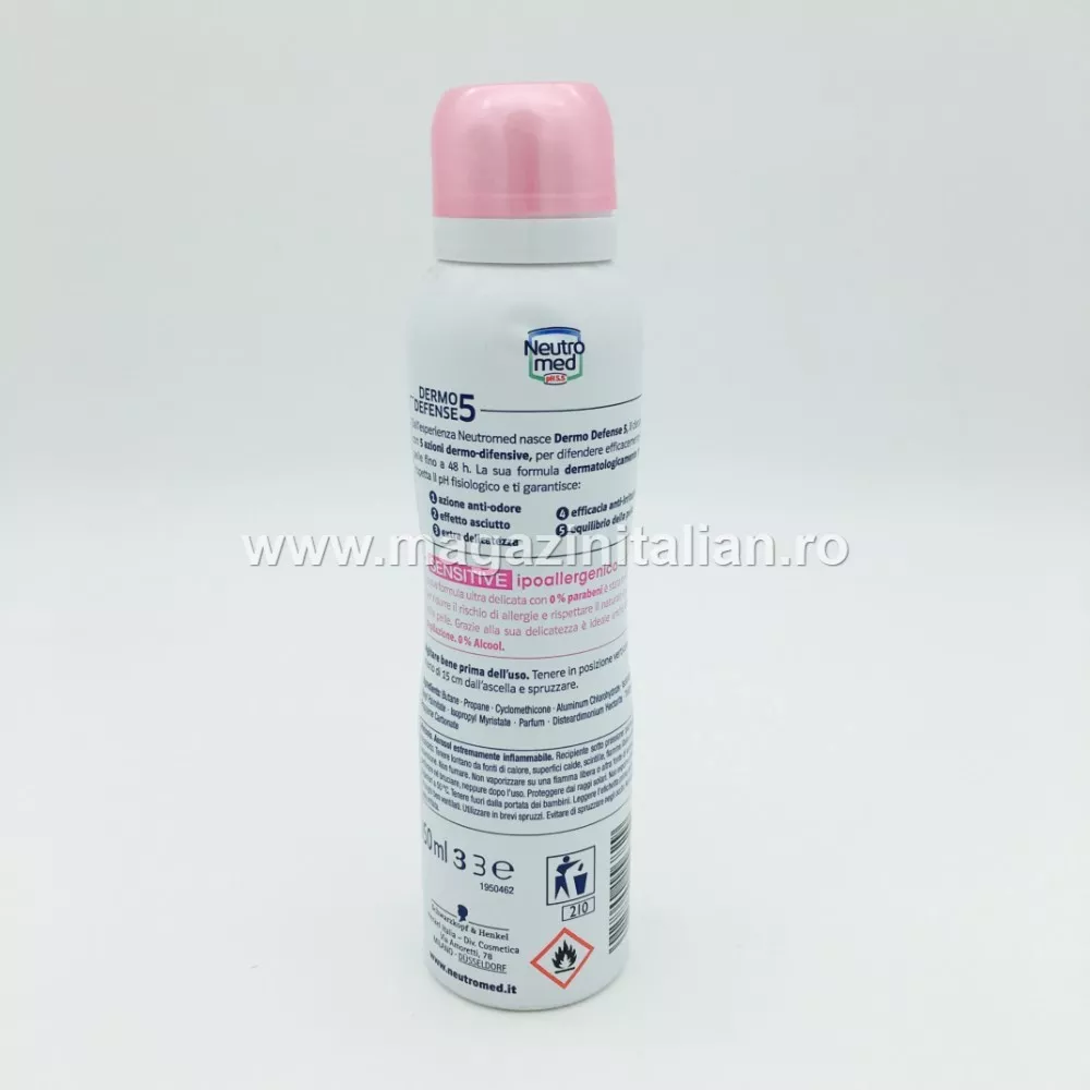 Antiperspirant Spray Neutromed Sensitive