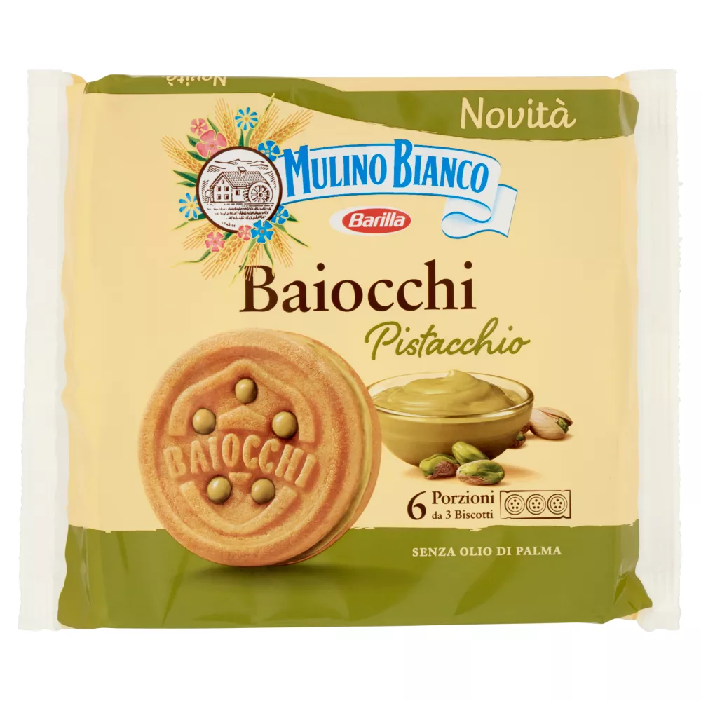 Biscuiti Baiocchi Cu Fistic Mulino Bianco