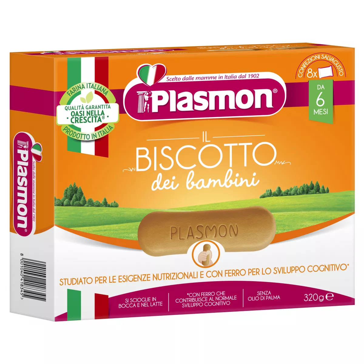 Biscuiti Copii Plasmon dal 6 mese (320g)