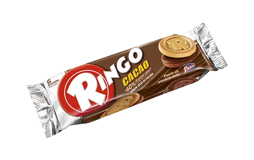Biscuiti Ringo Cacao Snack
