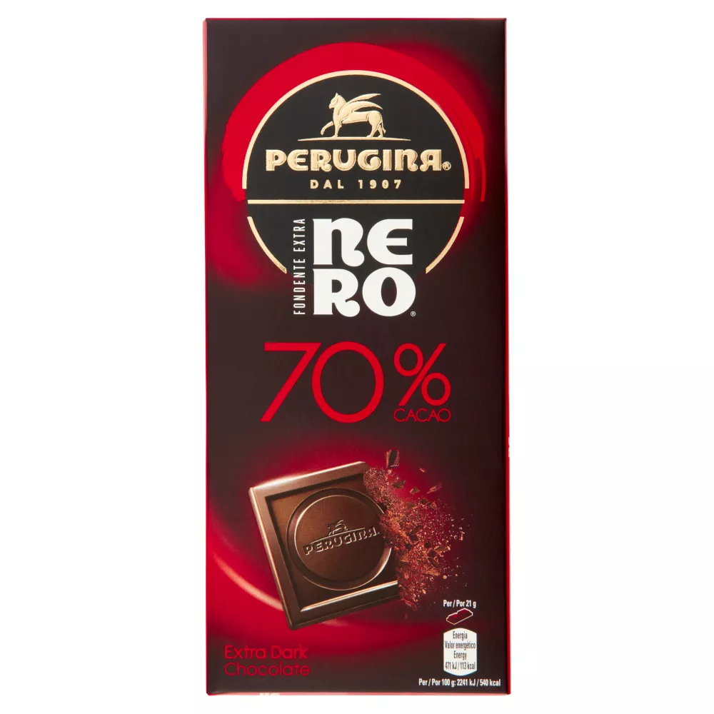 Ciocolata Fondanta 70% Cacao Perugina Nero