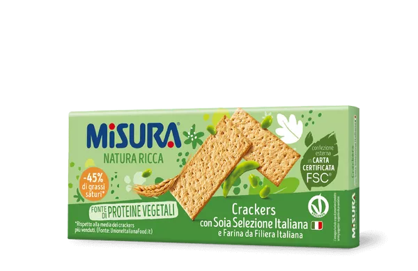 Crackersi Misura cu faina de SOIA