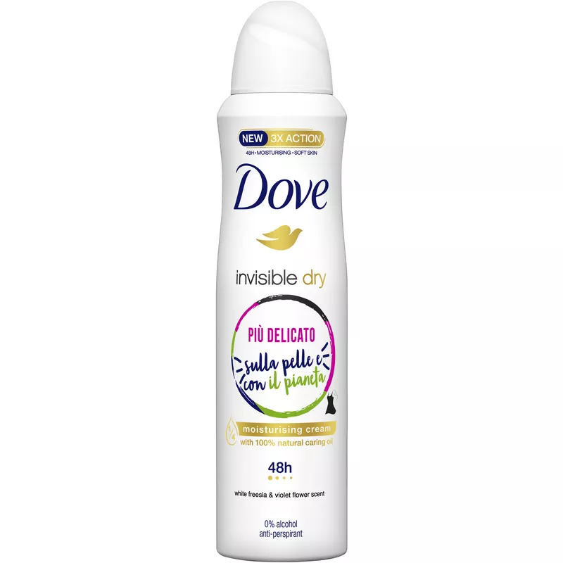 Deodorant Spray Dove InvisibleDry