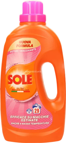 Detergent Lichid Sole cu Agenti de Indepartare a Petelor