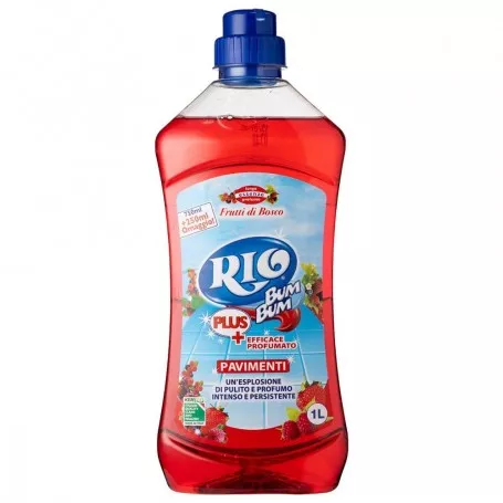 Detergent Pardoseli Rio Bum Bum cu Fructe de Padure