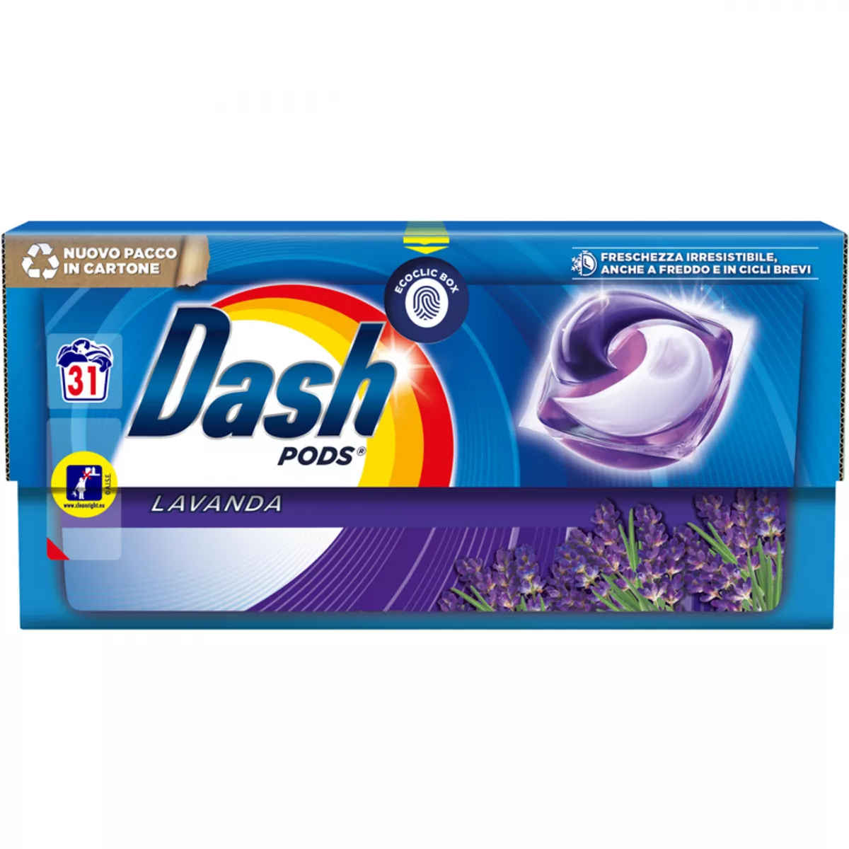 Detergent Pernute Dash 31 Spalari LAVANDA