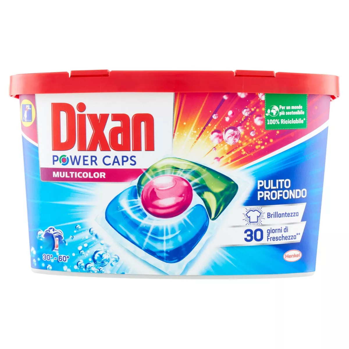 Detergent Pernute Dixan Power Caps Color