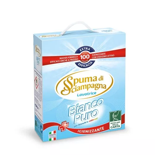 Detergent Praf Spuma Di Sciampagna Bianco Puro