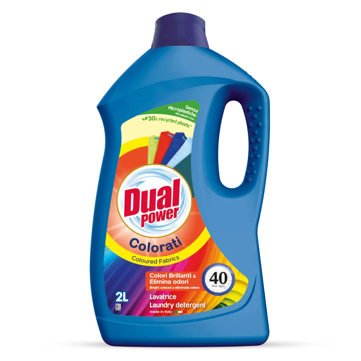Detergent Rufe Colorate Dual Power 2L