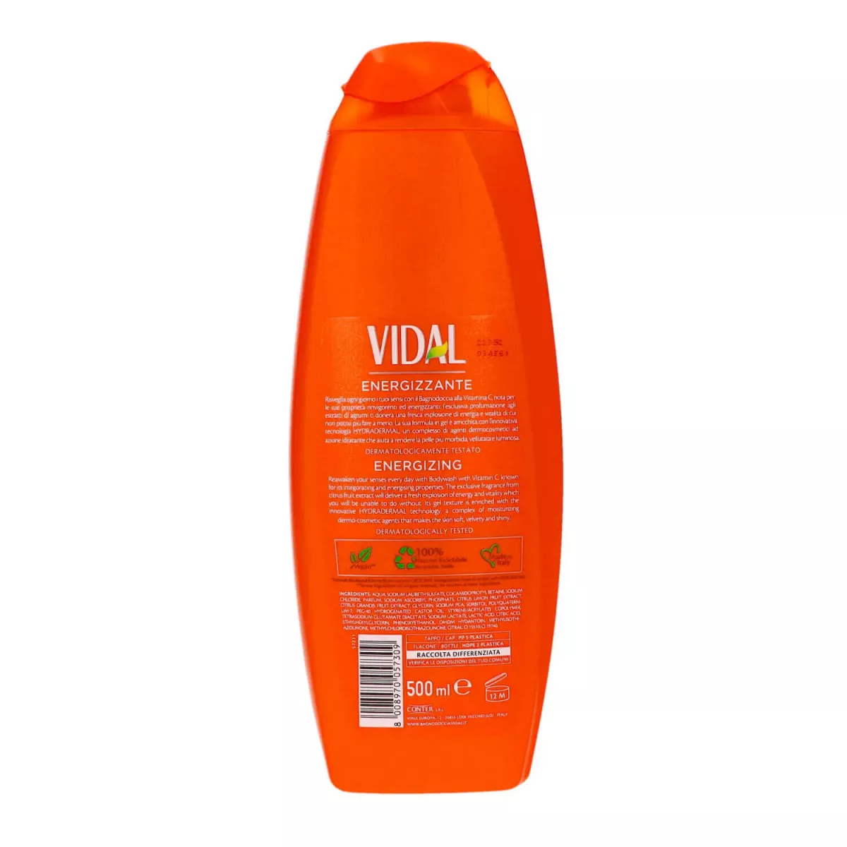 Gel De Dus Vidal Cu Vitamina C
